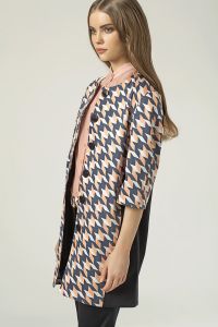 Checkered Appealing Dress Style Mac Blazer