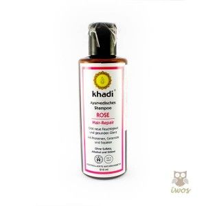 Odżywczy szampon z różą - Khadi