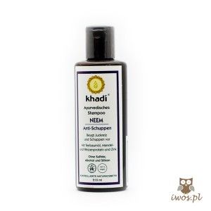 Przeciwłupieżowy szampon z Neem - Khadi