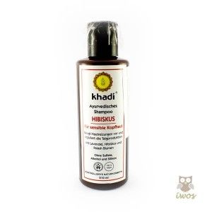 Delikatny szampon z hibiskusem - Khadi