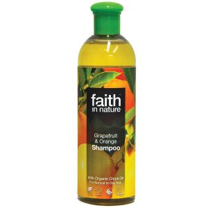 Organiczny szampon do włosów z grejpfrutem i pomarańczą 400ml Faith In Nature