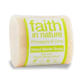 Organiczne mydło z ananasem i limonką 100g - Faith in Nature