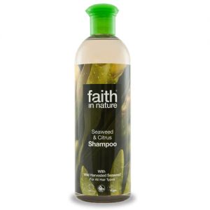 Organiczny szampon do włosów z alg morskich 400ml Faith In Nature