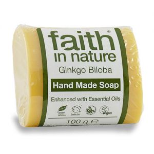 Organiczne mydło z wyciągiem z Miłorzębu 100g - Faith In Nature
