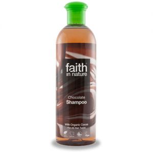 Organiczny szampon do włosów ciemnych z czekoladą 400ml Faith In Nature