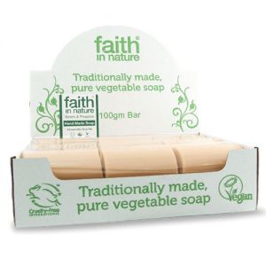 Organiczne mydła antybakteryjne Neem & Propolis, 18sztuk x 100g - Faith In Nature