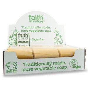 Organiczne mydła z wyciągiem z Miłorzębu 18sztuk x 100g - Faith In Nature