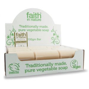 Organiczne mydła z wyciągiem z wodorostów 18sztuk x 100g - Faith In Nature