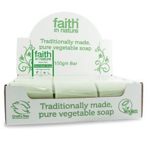 Organiczne mydła Aloe Vera 18sztuk x 100g - Faith In Nature