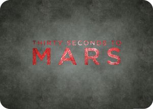 30 Seconds To Mars 004 - podkładka