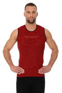 Koszulka termoaktywna Brubeck męska siatka 3D Run PRO SL10290
