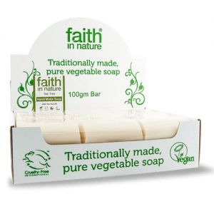 Organiczne mydła z olejkiem herbacianym 18sztuk x 100g - Faith In Nature