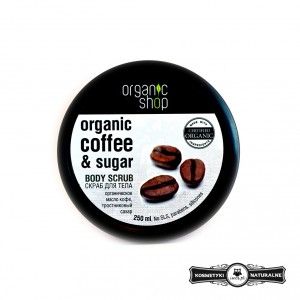 Scrub do ciała. Brazylijska kawa - Organic Shop
