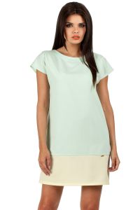 Mint Pastel Lovely Straight Cut Lovely Dress