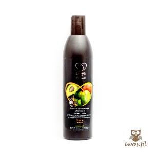 Regenerujący szampon do włosów z efektem laminowania. Organiczne awokado i mango - Love2Mix Organic