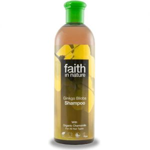 Organiczny szampon do włosów ginkgo biloba 400ml Faith In Nature