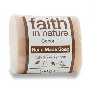Organiczne mydło z mleczkiem kokosowym 100g - Faith in Nature
