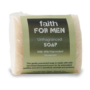 Organiczne mydło z wyciągiem z wodorostów dla mężczyzn - Faith in Nature
