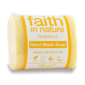 Organiczne mydło odświeżające z grejpfrutem 100g -  Faith In Nature