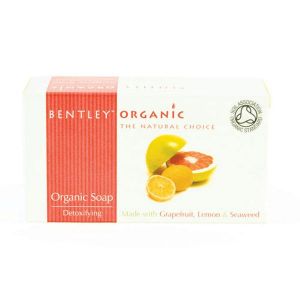 Mydło detoksykujące z grejpfruta cytryny i wodorostów - Bentley Organic