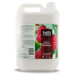 Organiczna odżywka do włosów z maliną i żurawiną, 5 litrów - Faith In Nature