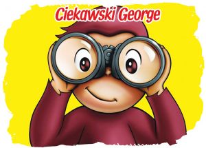 Ciekawski George 008 - poduszka