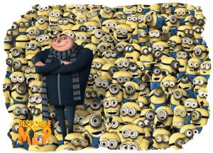 Minionki Rozrabiają 008 - poduszka