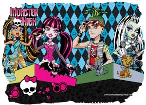 Monster High 026 - poduszka