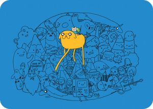 Adventure Time 016 - podkładka