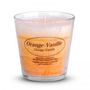 Świeca do aromaterapii pomarańcza i wanilia - BIOLINE