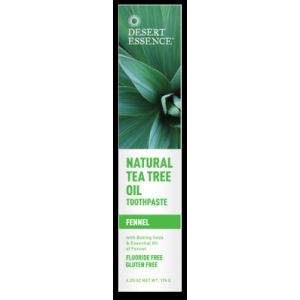 Pasta do zębów z fenkułem i olejkiem z drzewa herbacianego Tea Tree Toothpaste Fennel 185 ML - Deser