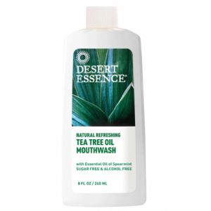 Płyn do płukania ust z olejkiem z drzewa herbacianego Tea Tree Oil Mouthwash 237 ML - Desert Essence